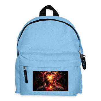 Das nackte Bewusstsein - Kinder Rucksack - Hellblau - Vorne