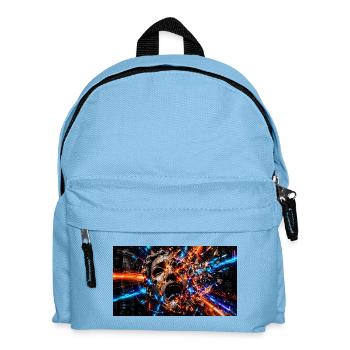 Das Zerbrechen der Persona - Kinder Rucksack - Hellblau - Vorne