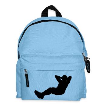 sit up sport - Kinder Rucksack - Hellblau - Vorne