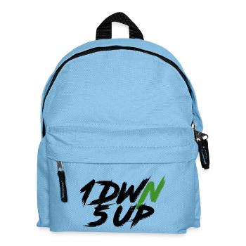 1DWN5UP noir - Sac à dos Enfant - bleu clair - Devant