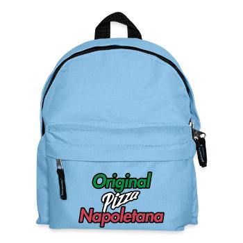 original pizza napoletana - Sac à dos Enfant - bleu clair - Devant