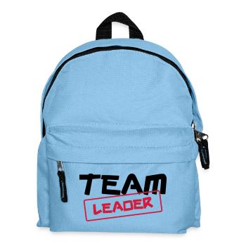 [ Team Leader ] - Sac à dos Enfant - bleu clair - Devant