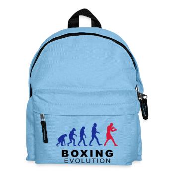 Boxing evolution - Kids' Backpack - light blue - Front