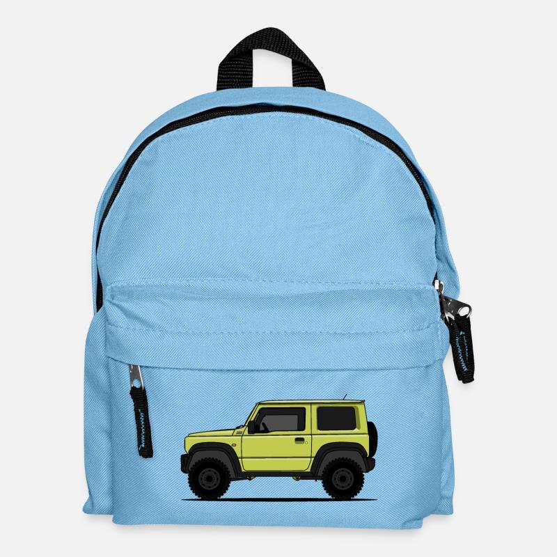Jimny Gelb - Kinder Rucksack - Hellblau