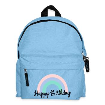ALLES GUTE ZUM GEBURTSTAG. ALLES GUTE ZUM GEBURTSTAG. JAHRESTAG. - Kinder Rucksack - Hellblau - Vorne