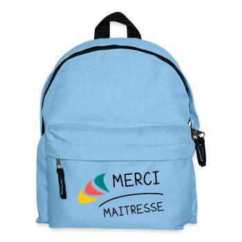 GELIEBTE. VIELEN DANK. DANKE HERRIN. GELIEBTE - Kinder Rucksack - Hellblau - Vorne