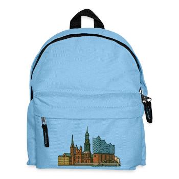 Horizon de Hambourg - Sac à dos Enfant - bleu clair - Devant
