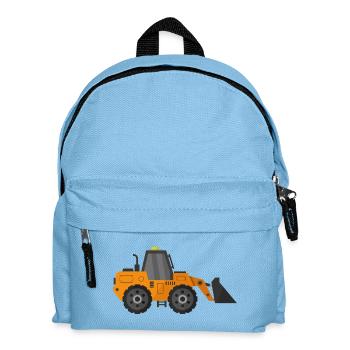 Excavator - Kids' Backpack - light blue - Front