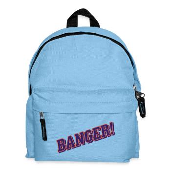 Banger! - Viraler Internetkultur-Humor - Kinder Rucksack - Hellblau - Vorne