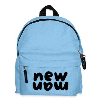 New Man - Kids' Backpack - light blue - Front