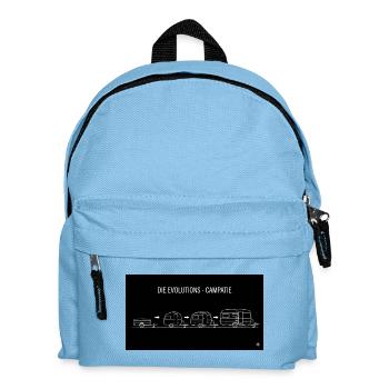 Les évolutions campatie - Sac à dos Enfant - bleu clair - Devant