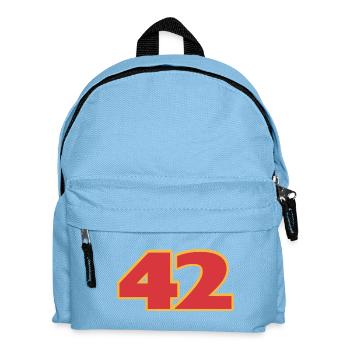 Die Antwort lautet 42 - Kinder Rucksack - Hellblau - Vorne