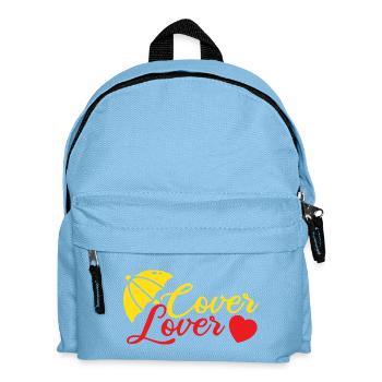 Insurance Agent Cover Lover Funny Insurance Broker - Kids' Backpack - light blue - Front