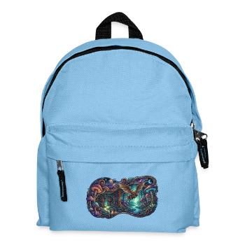 Night Forest Dragon Trail - Kids' Backpack - light blue - Front