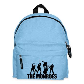the monroes tshirt logo 225mm breite - Kinder Rucksack - Hellblau - Vorne