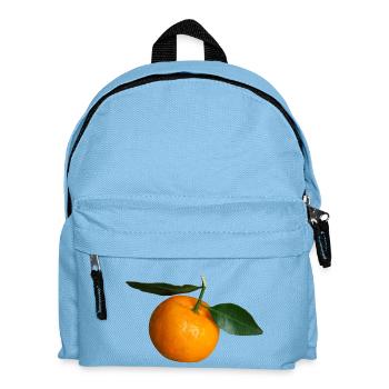 mandarin clementine tangerine mandarin veggie obs - Kids' Backpack - light blue - Front