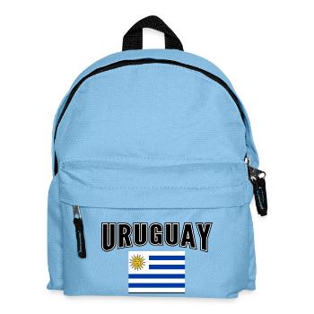 Uruguay - Kinder Rucksack - Hellblau - Vorne
