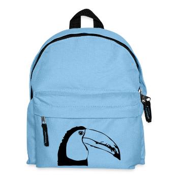 Toucan de profil - Sac à dos Enfant - bleu clair - Devant