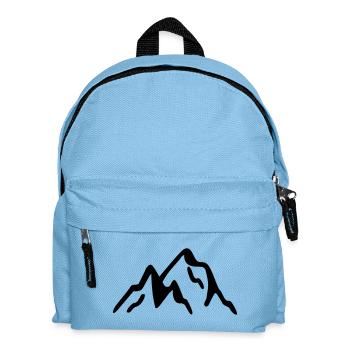 Gebirge - Kinder Rucksack - Hellblau - Vorne