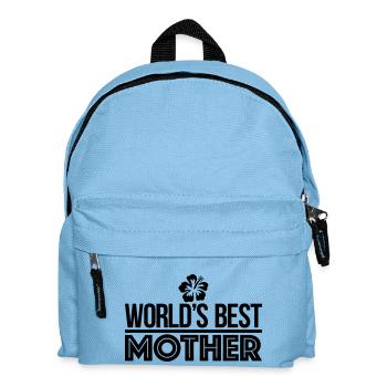 muttertag - Kinder Rucksack - Hellblau - Vorne