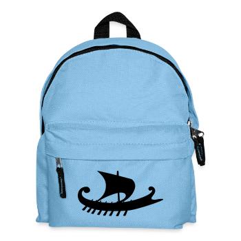 Empuriabrava Ship w - Kids' Backpack - light blue - Front