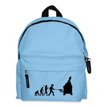 Evolution Pizza Baker - Kids' Backpack - light blue - Front