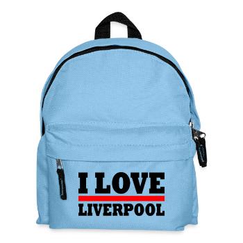 Liverpool - Kinder Rucksack - Hellblau - Vorne