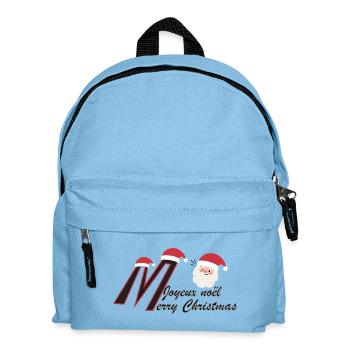 Joyeux Noël - Sac à dos Enfant - bleu clair - Devant