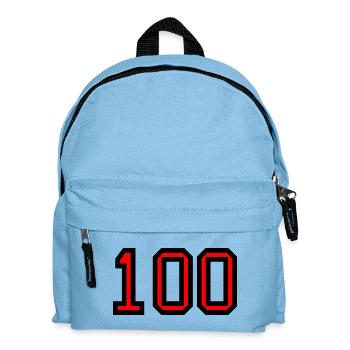 HAPPY BIRTHDAY. HAPPY BIRTHDAY. ANNIVERSARY. - Kids' Backpack - light blue - Front