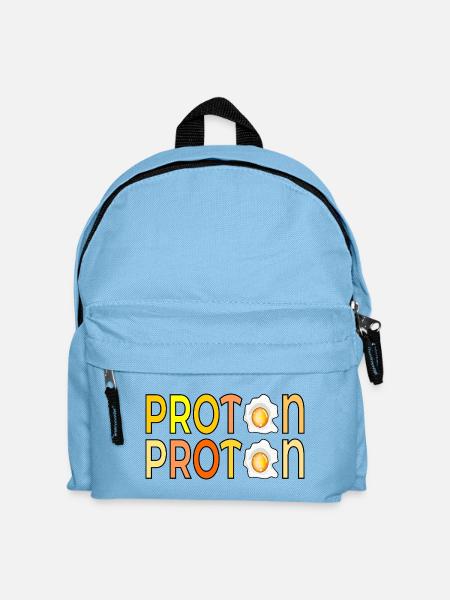 PROTEIN SPIEGELEIER - Kinder Rucksack - Hellblau