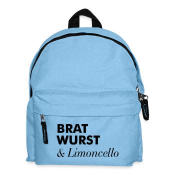 Bratwurst Limoncello Excursion Summer - Kids' Backpack - light blue - Front