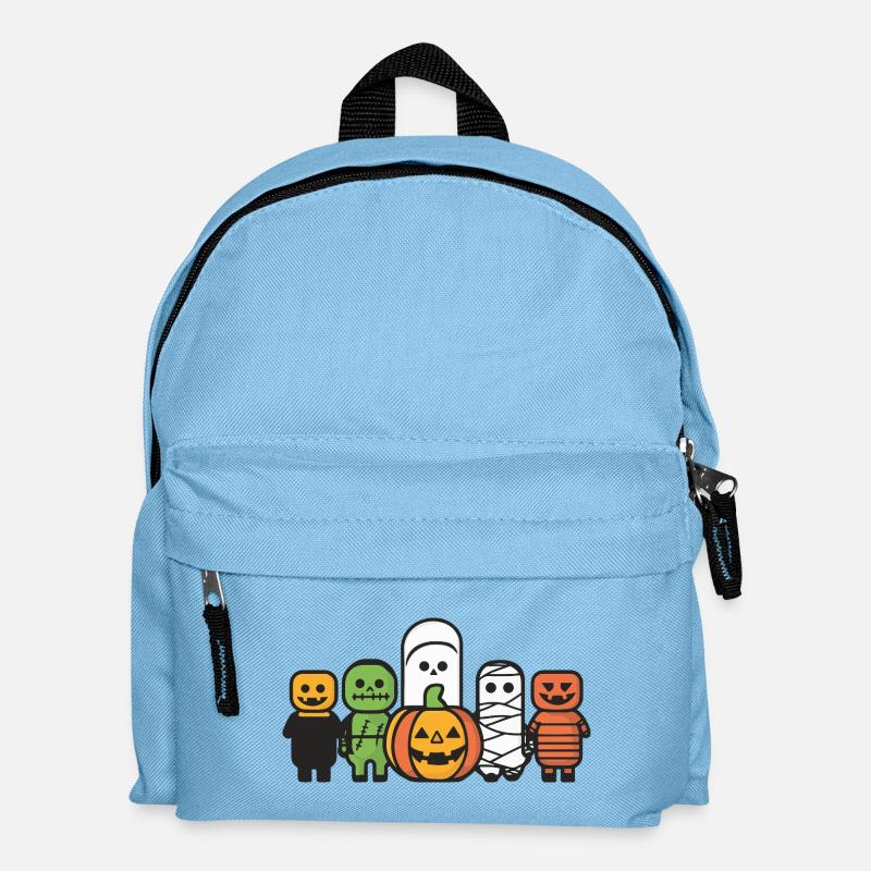 Halloween Monster - Kids' Backpack - light blue