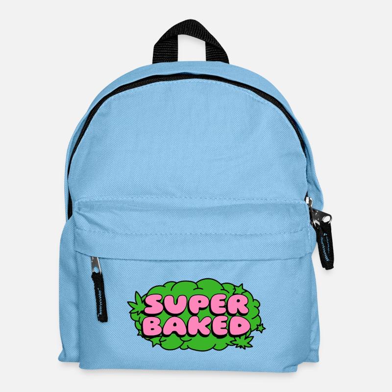 Super Baked Neon Pop - Kids' Backpack - light blue