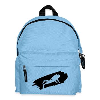 Taucher - Tauchen - Tauch Geschenke - Kinder Rucksack - Hellblau - Vorne