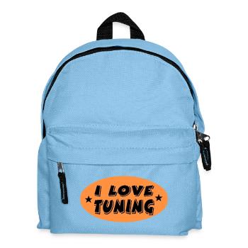 Car - Kids' Backpack - light blue - Front