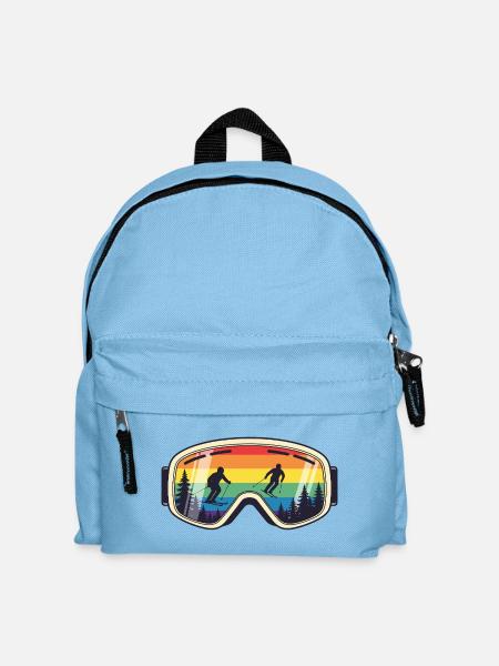 Ski Goggles Arc Ciel Mountain - Kids' Backpack - light blue