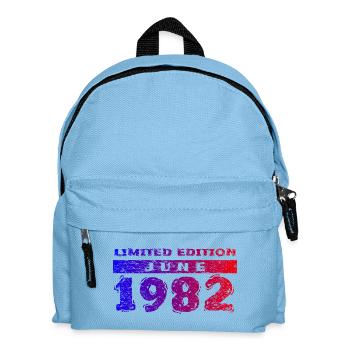 44e anniversaire Édition Limitée 06/1982 - Sac à dos Enfant - bleu clair - Devant