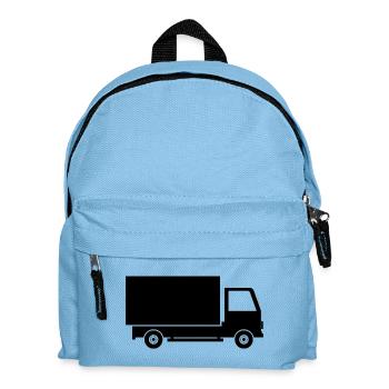 Delivery Box Truck - Kids' Backpack - light blue - Front