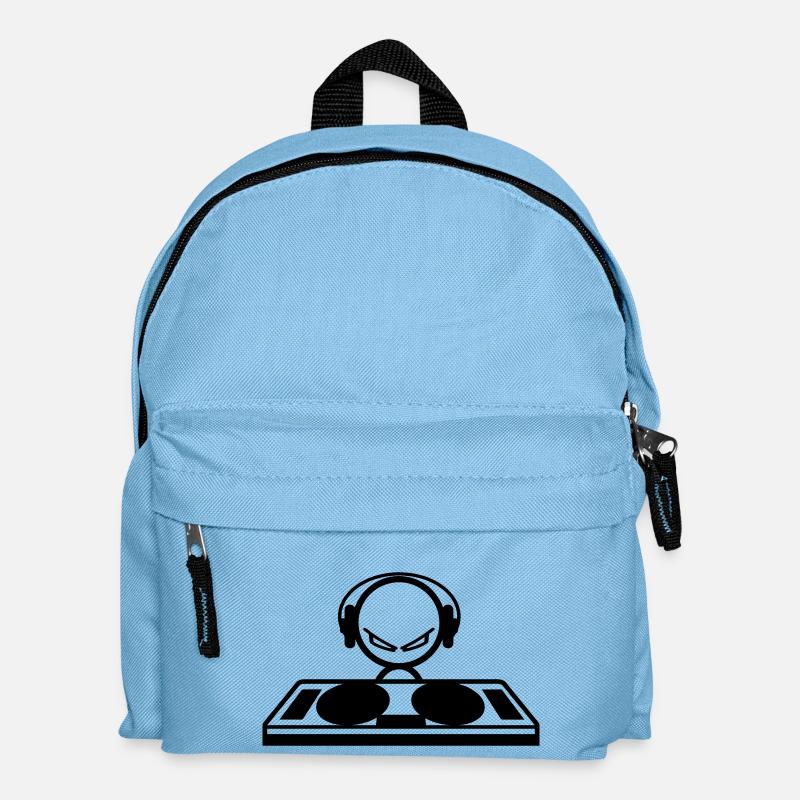 dj - Kinder Rucksack - Hellblau