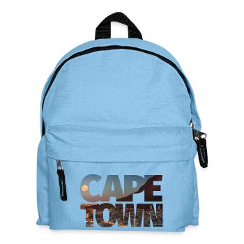 cape-town kapstadt – typo - Kinder Rucksack - Hellblau - Vorne