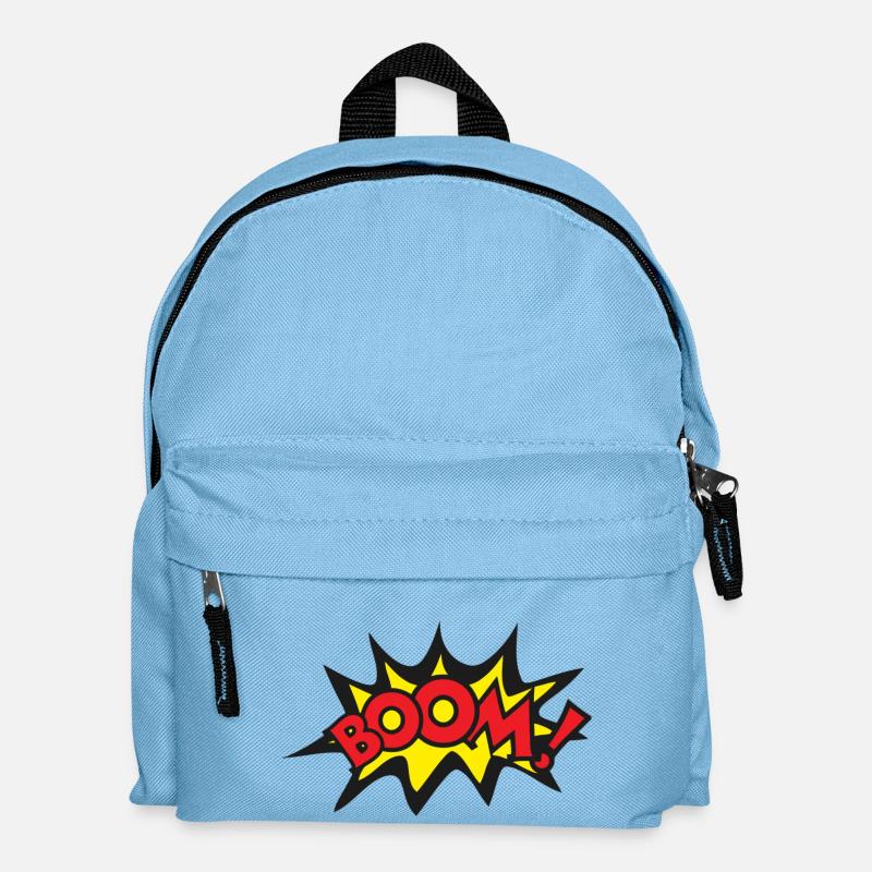 Boom! - Kinder Rucksack - Hellblau