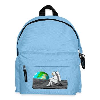 space - Kids' Backpack - light blue - Front