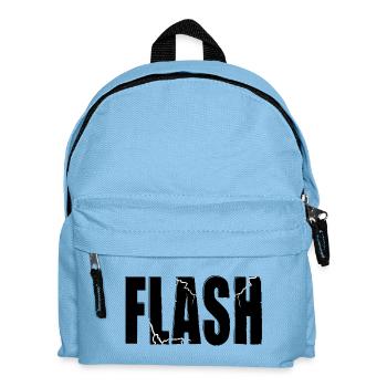 FLASH CLAIM mit Blitz - Kinder Rucksack - Hellblau - Vorne