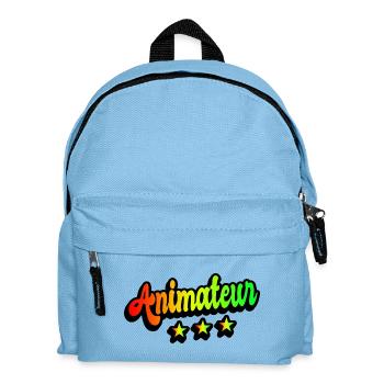 Animateur Rainbow Design - Sac à dos Enfant - bleu clair - Devant