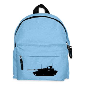 Char militaire - Sac à dos Enfant - bleu clair - Devant