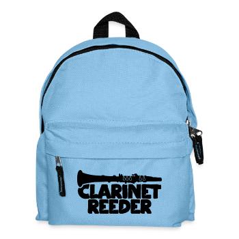 Clarinet mouthpiece - Kids' Backpack - light blue - Front