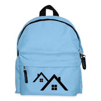 Roof - Kids' Backpack - light blue - Front