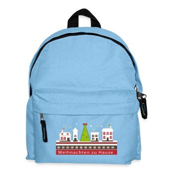 Christmas Christmas Tree Family - Kids' Backpack - light blue - Front