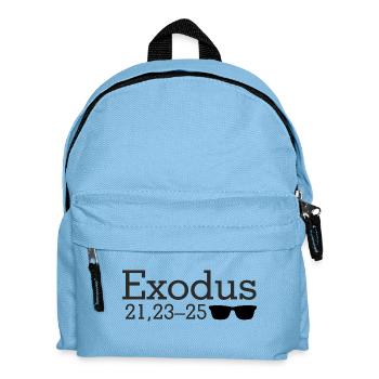 Exodus - Kids' Backpack - light blue - Front