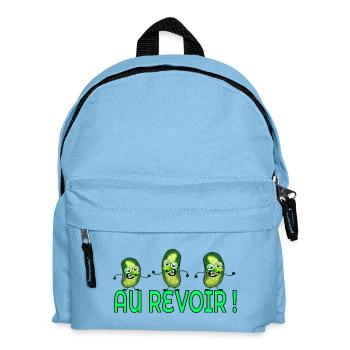 Goodbye Colleagues - PICKLES - Kids' Backpack - light blue - Front